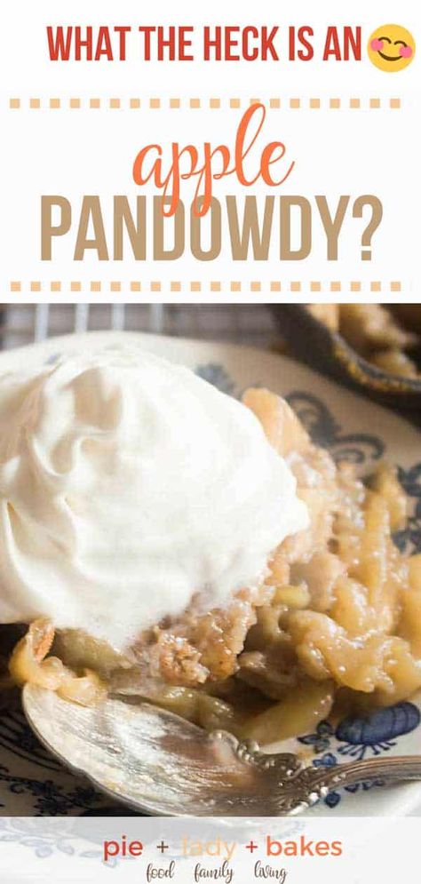 Apple Pandowdy is a delicious combination of apple pie and apple cobbler, easy to make and a great skillet recipe. Apple Pandowdy is a quick and easy dessert. Apple Pandowdy Recipe, Apple Pandowdy, Apple Cobbler Easy, Quick Apple Dessert, Apple Pastry, Desserts With Few Ingredients, Cobbler Easy, Apple Desserts Easy, Apple Cobbler