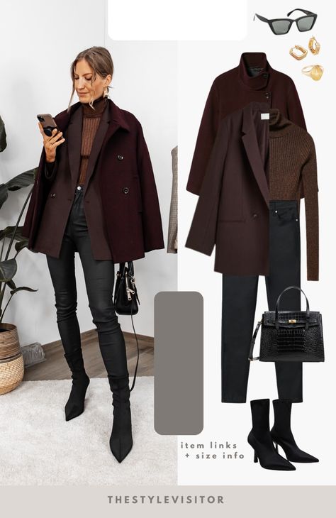 Fall Chic Outfits, Theatre Outfit, French Capsule Wardrobe, Trendy Outfit Inspo, Classic Style Outfits, Winter Styles, Woman Style, Mode Casual, Work Inspiration