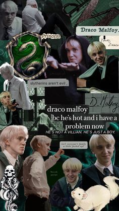 Check out HayHay48's Shuffles Draco Malfoy Wallpaper Iphone, Draco Lucius Malfoy, Draco Malfoy Wallpaper, Books Wallpaper, Art Movies, Slytherin Boys, Draco Malfoy Aesthetic, Slytherin Pride, Tom Felton Draco Malfoy