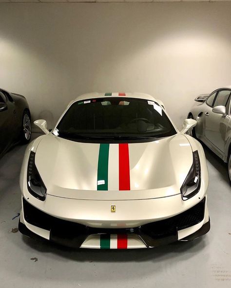 Instagram | Limited Supercars on Instagram: “Italian stripe | 488Pista Spider↷ 🔝【Follow us for more】🔝⠀⠀ ⠀⠀ ⠀⠀⠀ ⠀⠀ ⠀⠀⠀⠀⠀⠀⠀ ⠀⠀ ⠀⠀⠀⠀ ⠀⠀⠀⠀⠀⠀ (📸|🎥) : @heathertnicole ⠀⠀⠀ ⠀⠀⠀⠀ ⠀⠀⠀⠀ ☞ Follow…” Ferrari Spider, Luxury Car Garage, Transformers Cars, Iconic Models, Luxury Car Interior, Latest Car, Lux Cars, High Performance Cars, Lamborghini Cars