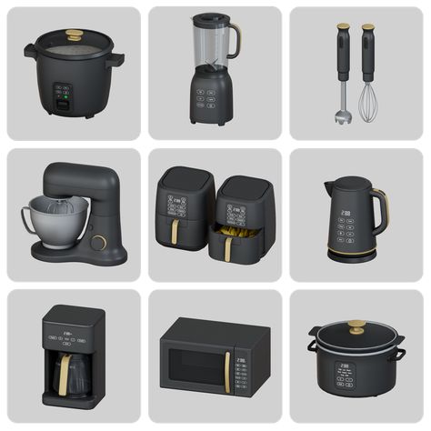 Sims Cc Kitchen Appliances, The Sims 4 Cc Front Door, Sims 4 Rae Dunn Cc, Kitchen Furniture Cc Sims 4, Sims 4 Coffee Bar Cc, Sims 4 Cc Kitchen Decoration, Sims 4 Airfryer, Sims 4 Kitchen Backsplash Cc, The Sims 4 Kitchen Cc Patreon