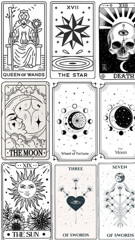 Diy Tarot Cards, Tarot Art, Tarot Deck, Tarot Cards, Free Printable, Layout, Feelings, Quick Saves, Art