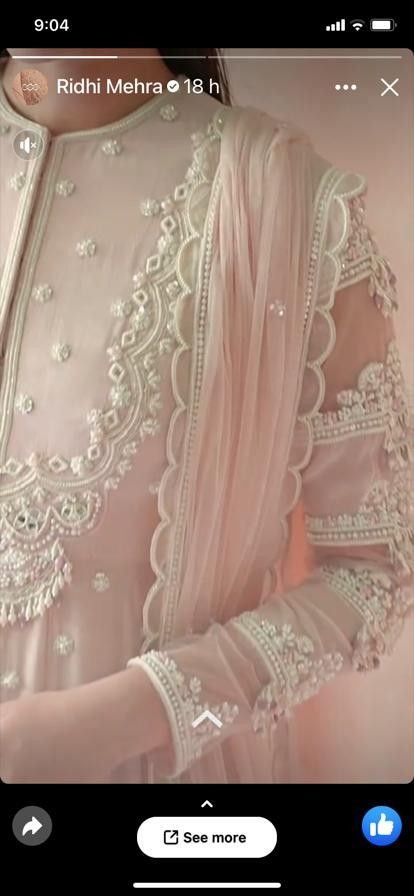 Pink Wardrobe, Embroidery Kurti, Diy Daybed, Lace Suit, Punjabi Outfits, Neck Designs For Suits, Gowns Dresses Elegant, Lawn Suit, Pakistani Dresses Casual