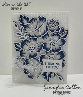 Stampin Up Many Layered Blossoms, Many Layered Blossoms Stampin Up Cards, Stampin Up Blossoms In Bloom Cards, Stampin Up Blossoms In Bloom, Stampin Up Thinking Of You Cards, Blossoms In Bloom, Stampin Up 2020 2021, Flower Dies, Poppy Cards