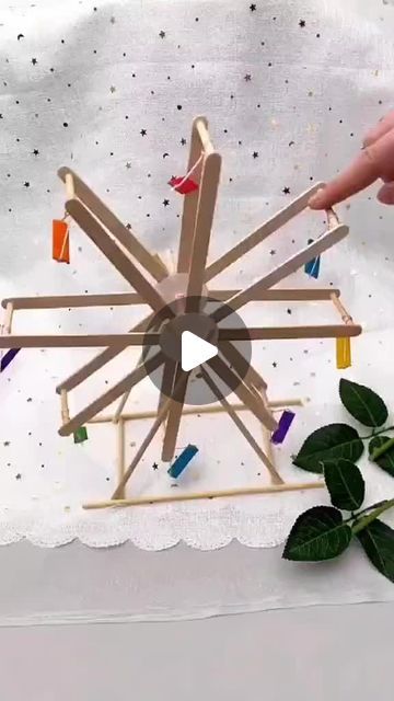 Handmade Crafts on Instagram: "Do you like windmills made like this? #DIY #manual #windmill" Popsicle Stick Windmill, Diy Windmill, Windmill Diy, Coca Cola Can, Stick Crafts, Popsicle Stick Crafts, Popsicle Stick, November 3, Popsicle Sticks