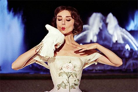 Audrey Hepburn Funny Face, Funny Face Gif, Aubrey Hepburn, Funny Faces Quotes, Pantomime, Visual Branding, Movie Gifs, Funny Face, 1960s Fashion