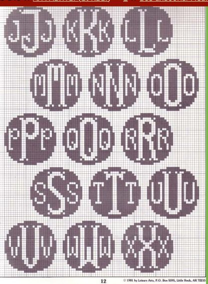 Cross Stitch Monogram Patterns, Needlepoint Monogram, Cross Stitch Alphabets, Cross Stitch Alphabet Patterns, Cross Stitch Fonts, Needlepoint Stitch, Cross Stitch Letters, Needlepoint Stitches, Needlepoint Designs