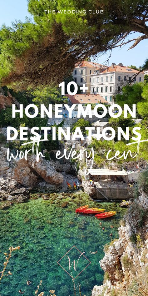 Get ready for the ultimate adventure of a lifetime! We've rounded up 10 insanely romantic honeymoon spots just for you. Picture yourselves basking in Bora Bora's turquoise waters or exploring Kyoto's ancient temples. These destinations are guaranteed to make your hearts skip a beat and create memories to cherish forever.
As you step into this beautiful new chapter of your lives, we’re here to whisk you away to 10 of the most enchanting honeymoon destinations on the planet. Best Place For Honeymoon, Around The World Honeymoon, Best Honey Moon Destinations, European Honeymoon Destinations, Luxury Honeymoon Destinations, Affordable Honeymoon, Europe Honeymoon, Adventurous Honeymoon, Romantic Honeymoon Destinations