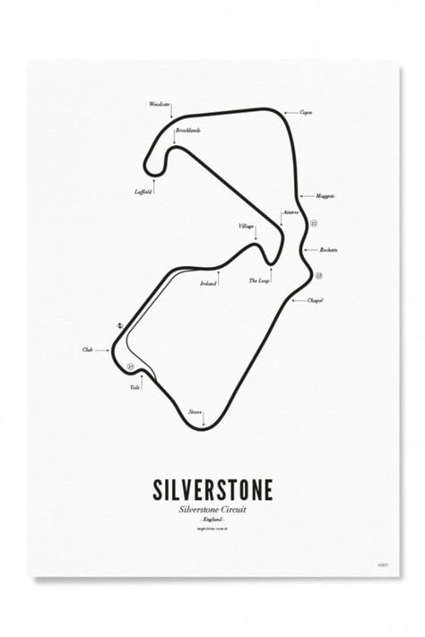 Print Silverstone F1 Circuit Black and white 30 x 40cm Material 170grs off white Verge paper Finish - Sapphire coating Printing technique - Digital press / PMS Black 6C 100% natural paper FSC approved The prints are produced in the Netherlands 40331 Silverstone Track, F1 Room, F1 Podium, Lewis Hamilton George Russell, Carlos Sainz Lando Norris, F1 Silverstone, Circuit Tattoo, F1 Tracks, F1 Circuits