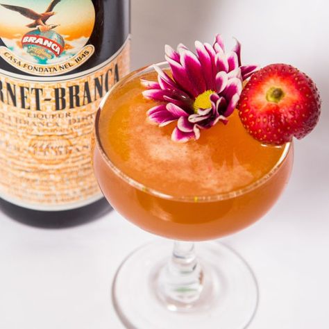 Mother Lover Recipe | Bevvy Fernet Branca Cocktails, Bitters Cocktail Recipes, Lover Cocktail, Fancy Cocktails Recipes, Drink Recipies, Cocktail Ideas, Cocktails Recipes, Tasty Drinks, Fancy Cocktails