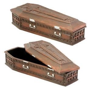 Vampire Coffin, Coffin Decor, Gothic Coffin, Gothic Statue, Heart Vase, Coffin Box, Desk Gifts, Jewelry Box Diy, Stash Box