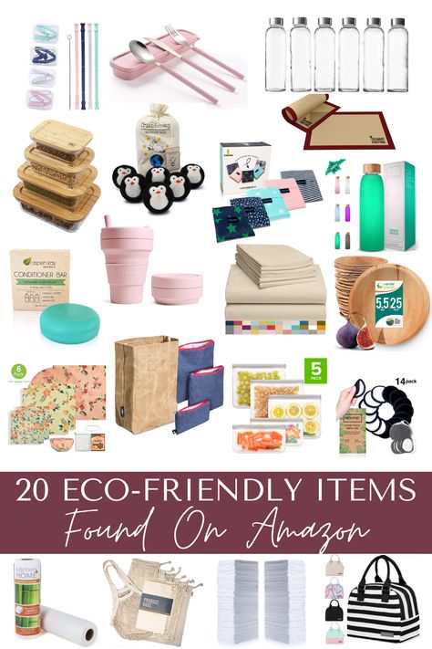 Looking to add more eco-friendly items into your life? I rounded up a bunch of items that are a great addition to use less waste and be more sustainable in your living. Green Products Eco Friendly, Environmental Friendly Products, Eco Friendly Baby Products, Eco Friendly Swaps, Eco Friendly Lifestyle, Eco Friendly Product, Waste Free Living, Environmentally Friendly Living, Eco Products