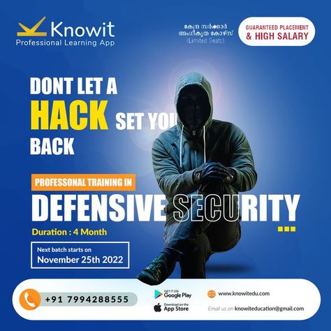 creative ads, Defensive security Cybersecurity Poster, Professional Learning, Food Ads, Graphic Designing, Creative Posters, Creative Ads, Ads Creative, Data Science, Defense