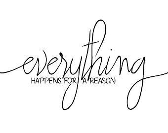 Teen Wall, Teen Wall Art, Tattoo Schrift, Everything Happens For A Reason, Motivational Prints, For A Reason, Inspirational Tattoos, Tattoo Style, Home Wall Art