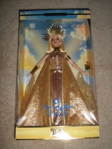 Amazon.com: MORNING SUN PRINCESS Barbie Doll Collector Edition Celestial Collection: Toys & Games Sun Princess, 2000 Barbie, Princess Barbie Dolls, Chelsea Doll, Butterfly Print Dress, Skipper Doll, Barbie Skipper, Fantasy Collection, Mermaid Dolls