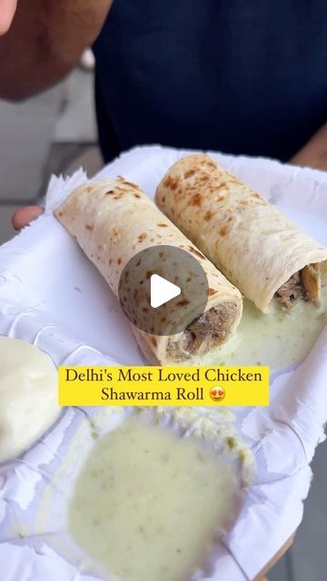 My Yellow Plate on Instagram: "Best Indian Style Chicken Shawarma Roll in Delhi 🤤 

📍Concept Shawarma, Defence Colony - Apart from their Juicy Chicken Shawarma, I will also recommend you to try Fried Chicken…Absolutely delicious 🤤 
Save for Later! ✅

What’s your favourite shawarma place in Delhi? Let me know in the comments! 

Follow 👉 @myyellowplate to discover more such places! 

#delhifood #delhifoodie #delhifoodblogger #delhifoodguide #delhiblogger #streetfood #indianstreetfood #streetfoodindia #delhi #sodelhi" Shawarma Place, My Yellow, Yellow Plates, Chicken Shawarma, Indian Street Food, Juicy Chicken, Save For Later, Indian Style, Food Guide