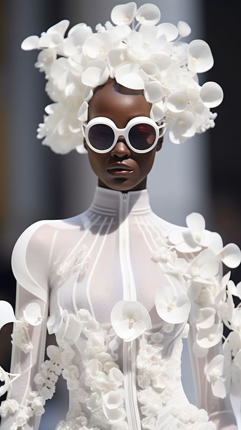 Avant Garde Bride, Hat Runway, Avant Garde Fashion Couture, Headgear Fashion, Avant Garde Style, Runway Fashion Couture, Conceptual Fashion, Elegant Hats, African Inspired Fashion