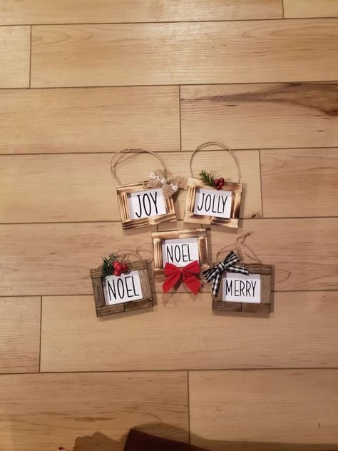 Frame Ornaments, Jenga Blocks, Picture Frame Ornaments, Ornament Frame, Dark Walnut, A Word, Christmas Photos, Picture Frame, Are You The One