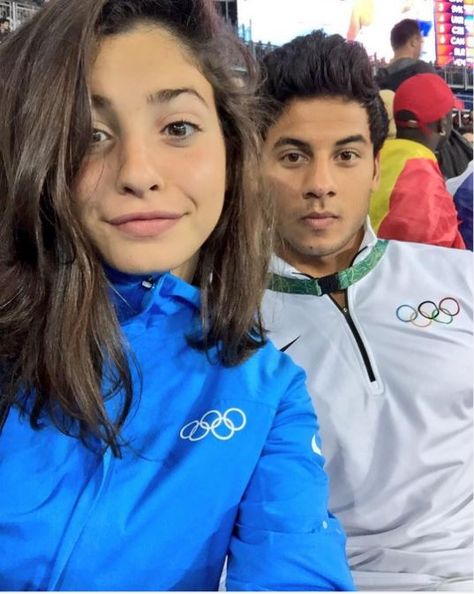 Photo source: Instagram/Yusra Mardini Yusra Mardini, Favorite Celebrities, Rain Jacket, Celebrities, Instagram