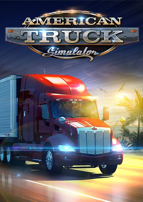 American Truck Simulator | SCS Software American Truck Simulator, Air Brake, State Of Arizona, Oil Storage, Sunny California, Ulsan, Games To Buy, Game Logo, Peterbilt