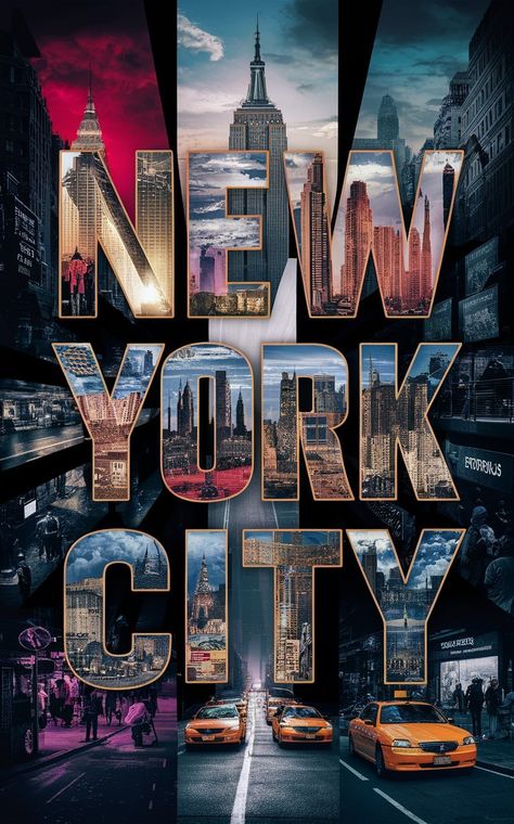 New York City Illustration, Cinematic Poster, Disney Moana Art, New York City Poster, Iphone Wallpaper Blur, Solo Traveling, New York Wallpaper, Poster Vintage Retro, Iphone Dynamic Wallpaper