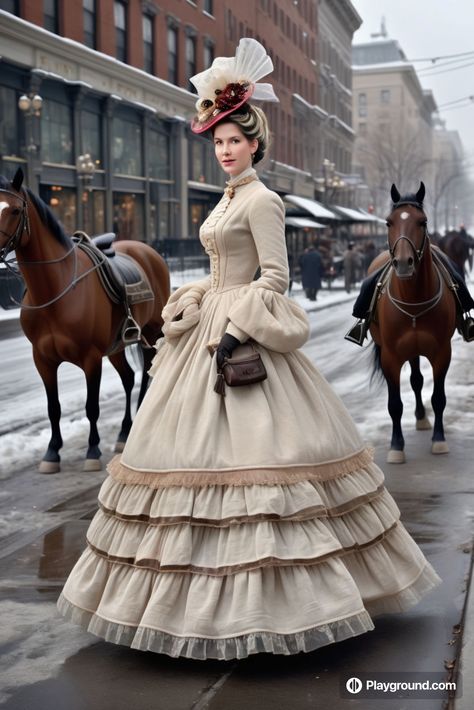 Victorian era dress