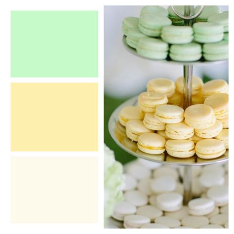 Sage And Yellow Aesthetic, Lemon Bedroom, Yellow Baby Shower Theme, Yellow Baby Shower Decorations, Green And Yellow Color Palette, Yellow White Wedding, Mint Green Decor, Green Table Settings, Green Bridal Showers