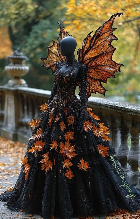 Winter Cosplay Ideas, High Fae Costume, Cosplay Outfit Ideas, Punk Wedding Dresses, Witches Dress, Halloween Gown, Masquerade Ball Gowns, Masquerade Ball Gown, Pretty Quinceanera Dresses