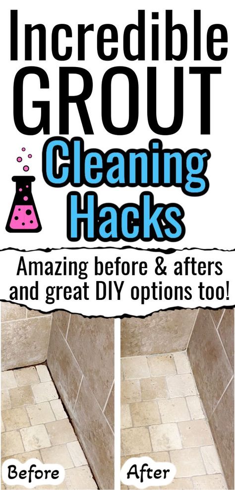 We are sharing easy grout cleaning hacks for tile, kitchen or bathroom areas! Not only do we share the best DIY cleaners to keep white grout looking new,but also to clean grout lines of all colors in 30 minutes or less. In this post are the best DIY cleaning products along with the most innovative grout restoring products. This is a great option for showers or floors too! Cleaning Tiles And Grout, Best Shower Grout Cleaner, Natural Grout And Tile Cleaner, How To Fix Grout Bathroom, Best Way To Clean Shower Tile And Grout, How To Clean Moldy Shower Tile, Best Shower Tile Cleaner, Best Cleaner For Shower Tile And Grout, How To Clean Bathroom Grout