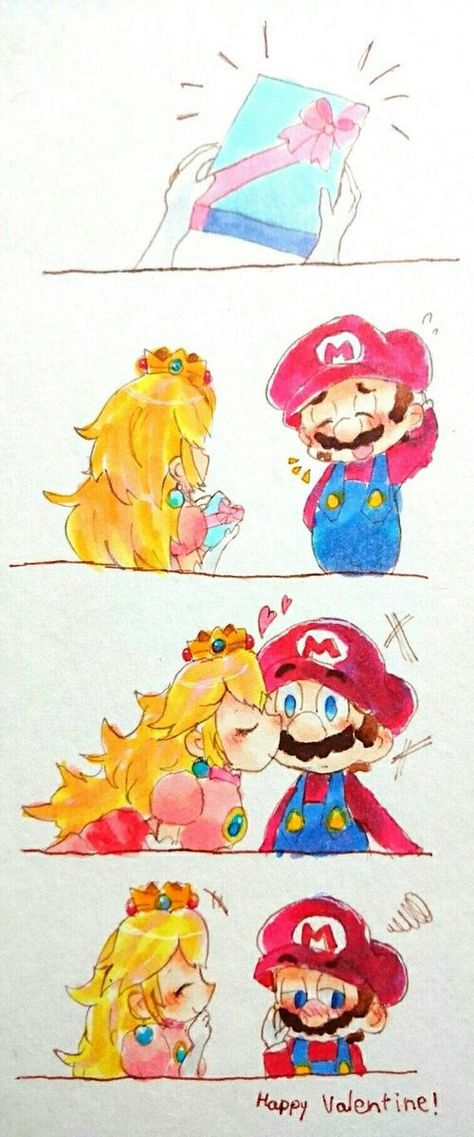 Mario X Peach Fan Art, Mario Ships, Mario X Peach, Drawing Mario, Couples Fanart, Mario Fanart, Super Princess Peach, Mario And Princess Peach, Super Princess