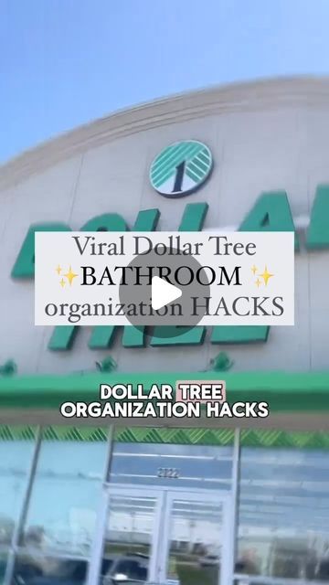 Bathroom Organizing Hacks, Bathroom Cabinet Organization Dollar Tree, Best Bathroom Organization Ideas, Renter Friendly Dollar Tree, Dollar Tree Countertop Decor, Diy Restroom Storage Ideas, Bathroom Dollar Tree Organizing Ideas, Shower Storage Ideas Rental, Organized Bathroom Ideas