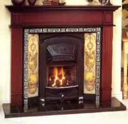 Fireplaces: Faux coal burners | Old House Web Coal Burning Fireplace, Contemporary Gas Fireplace, Gas Insert, Gas Fireplaces, Wood Burning Fires, Home Fireplace, 100 Years Ago, Fireplace Inserts, Gas Fireplace