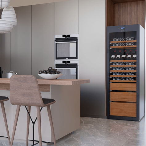 Luxury Wine Cabinets - Wine Guardian® Wine Cellar Cooling Units Wine Refrigerator Cabinet, Different Types Of Wine, Refrigerator Cabinet, Wine Preserver, Different Wines, Wine Coolers, Long Term Storage, Home Library Design, Wine Wall