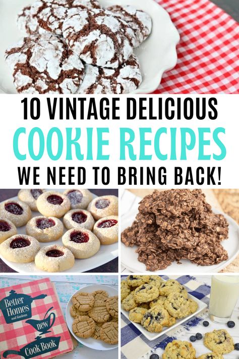 Vintage Cookies Recipes, Vintage Christmas Cookies Recipes, Imperial Margarine Cookies, Classic Cookie Recipes, Vintage Christmas Cookie Recipes, Vintage Cookie Recipes, Vintage Christmas Cookies, Oatmeal Desserts, Shaped Cookies Recipe