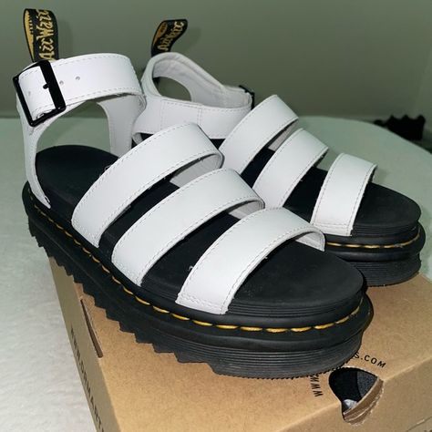 Dr. Martens White Platform Doc Martens, Doc Marten Sandals, Platform Doc Martens, Dr Martens Sandals, White Doc Martens, Dr Martens Platform, White Dr Martens, Block Heel Platform Sandals, Dr Martens White