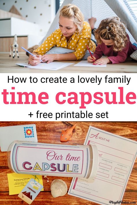 Family Time Capsule, Christmas Ornaments Homemade Kids, Printable Christmas Ornaments, Holiday Nails Christmas, Family Fun Night, Lovely Family, Thanksgiving Printables, Preschool At Home, Christmas Party Games