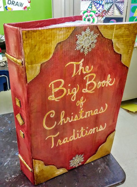 Big Book Ideas, Big Book Diy, Diy Vintage Books, Cardboard Book, Community Helpers Preschool Activities, Book Art Sculptures, Book Art Projects, Fairytale Decor, Creative School Project Ideas