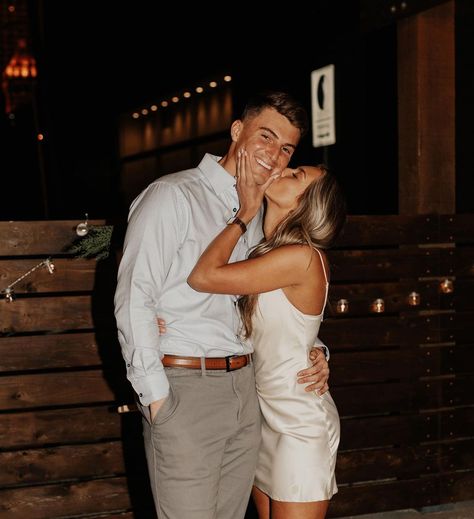 ALLIE THOMAS on Instagram: “⁣A BIG happy birthday to this hunk. I’m so lucky to be the person who gets to spend forever with you. I literally cannot wait to introduce…” Hoco Pics, Elegant Couple, Dear Future Husband, Cute Couples Photos, Cute Family, Couple Outfits, Couple Shoot, Cute Poses, Couples Photoshoot