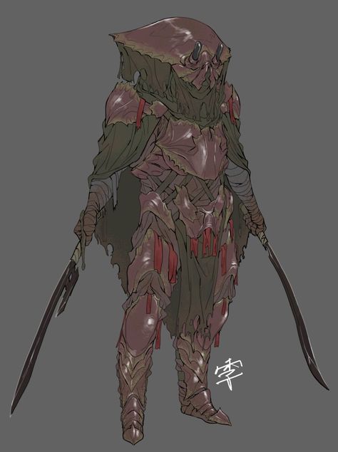 Crustaceans Art, Guerriero Samurai, Fantasy Races, Concept Art Character, Concept Artist, Dungeons And Dragons Homebrew, Game Concept, Fantasy Armor, Armor Concept