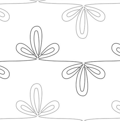 Easy Free Motion Quilting Designs, Long Arm Quilting Patterns, Quilting Machines, Computerized Quilting, Free Motion Quilting Patterns, Machine Quilting Patterns, Freemotion Quilting, Paisley Flower, Free Motion Quilt Designs