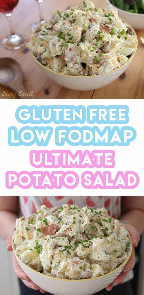 Ibs Meals, Gluten Free Low Fodmap, Fodmap Dinner, Fodmap Lunch, Fodmap Recipes Dinner, Low Fodmap Recipes Dinner, Potatoe Salad, Fodmap Snacks, Low Fodmap Diet Recipes