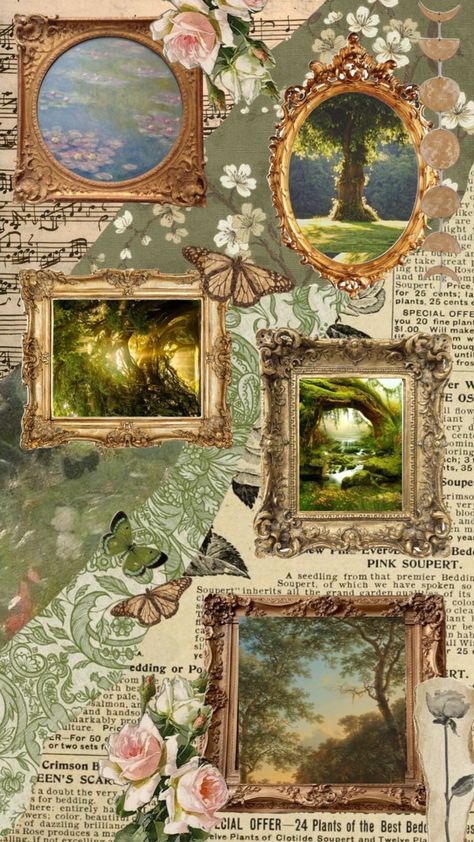 #Vintage #scenery #PLANTS #Green #SAGE #cottagecore #pictureframe #reniaassance #Painting #butterfly Vintage Scenery, Cottagecore Painting, Green Cottagecore, Painting Butterfly, Plants Green, Green Sage, Rice Paper, Picture Frames, Phone Wallpaper