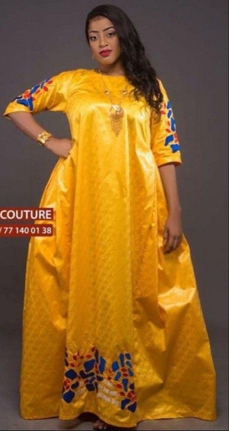 Senegal Fashion, African Attire Dresses, Long African Dresses, African Fashion Skirts, African Wear Dresses, African Print Dress Designs, Fashion Skirts, African Maxi Dresses