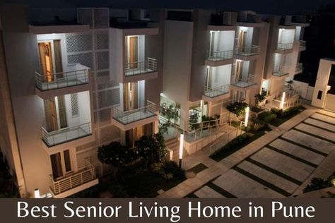 Plan your retirement with the Dignity Lifestyle best senior living home in Pune. It is one of the best hassle free retirement home community away from choas of the city promoting the active and productive living among the senior citizen. Offer regular socail programmes, fitness facilites, library and 24x7 emergency help. Elderly Housing, Senior Citizen Housing, Happiness Tips, Senior Living Facilities, Assisted Living Facility, Retirement Home, Community Living, Independent Living, Assisted Living