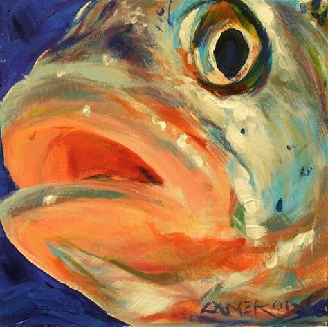 Painting Of A Fish, Fish Eye Close Up, Fish Eyes Drawing, Fish Eye Painting, Acrylic Realistic Painting, Fish Eye Drawing, Fish Painting Acrylic, Fish Art Painting, Fish Person