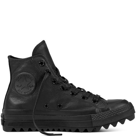 Chuck Taylor All Star Lift Ripple Black/Black/Black black/black/black Convers Black, Chuck Taylor Boots, Coolest Shoes, Black Leather Converse, Chuck Taylor All Star Lift, Mens Dress Boots, Ryan Guzman, Karl Urban, Joe Manganiello