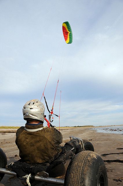 Kite Buggying on Conrad Beach - Lawrencetown, Nova Scotia, Canada Kite Buggy, Land Sailing, Go Fly A Kite, Atlantic Canada, Nova Scotia Canada, Tug Boats, Windsurfing, Kite Surfing, North America Travel