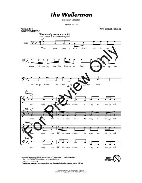 The Wellerman (SATB ) arr. Roger Emerson| J.W. Pepper Sheet Music Zither Sheet Music, Mandolin Sheet Music, Wellerman Sheet Music, Sound Of Silence Piano Sheet Music, God Rest Ye Merry Gentlemen Sheet Music, Music Tabs, Folk Song, Sheet Music, The Voice