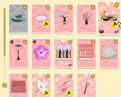 Animal Crossing Diy Recipes, Acnh Events, Cherry Blossom Animal Crossing, Animal Crossing Recipes, Acnh Checklist, Acnh Cherry Blossom, Acnh Landscaping, Acnh Diy, Acnh Tips