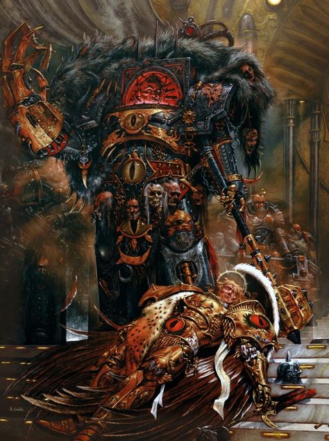 Warhammer Lore, Warhammer 40k Blood Angels, Arte Pulp, Sons Of Horus, The Horus Heresy, Starship Design, Far Future, So Silly, Warhammer 40k Art